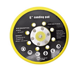 TM2050 6 Inch 17 Holes Sanding Disc Pad Backing Sander